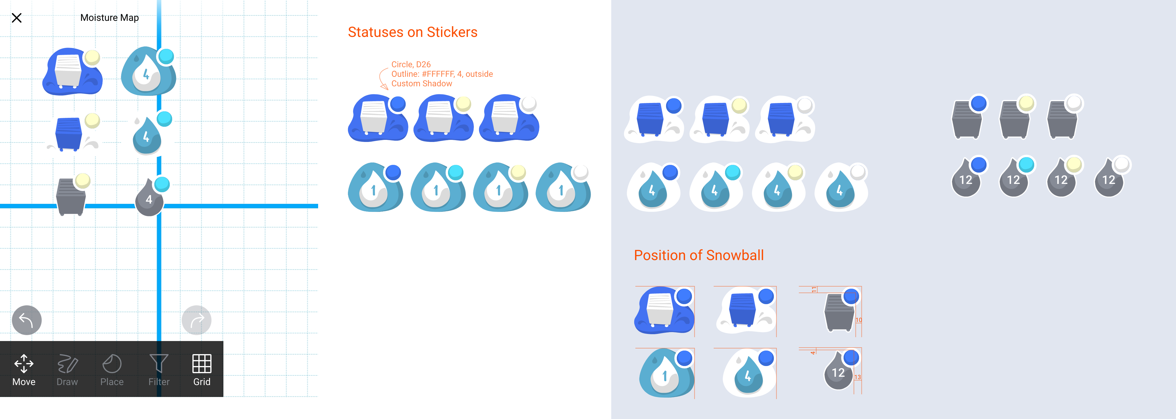 Sticker Statuses